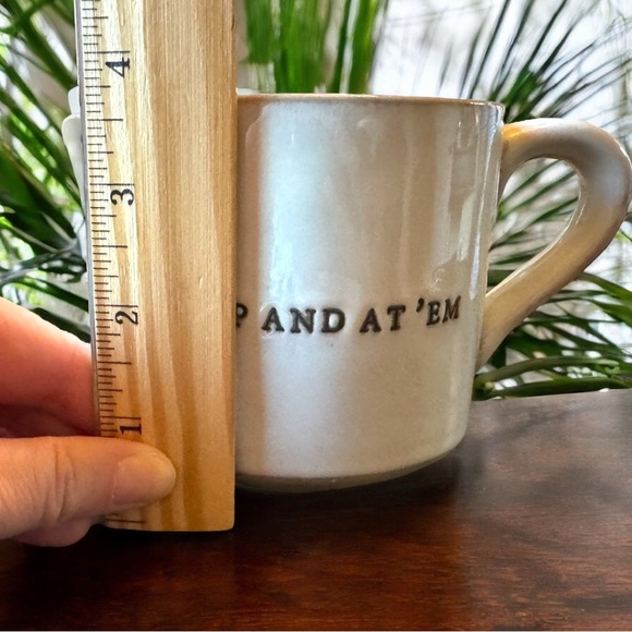 HEARTH & HAND™ Stoneware Mug - “Up And At ’Em” - Picture 7 of 9